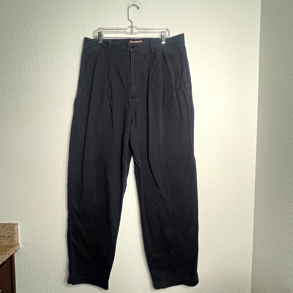 Guess Classics by Georges Marciano Chino‎ Pants Mens 38x32 Navy Blue Cotton